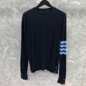Thom Browne cardigan crew neck sweater-9